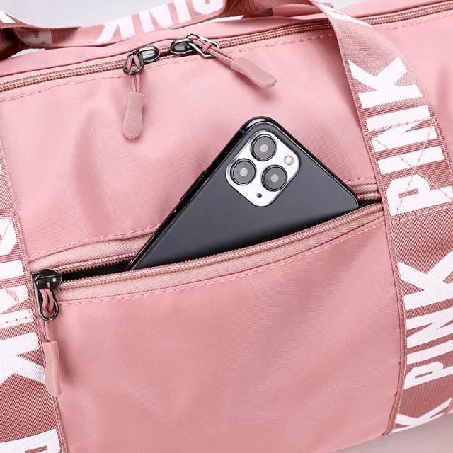 شنطة هاندباج pink للجيم والرحلات للبنات