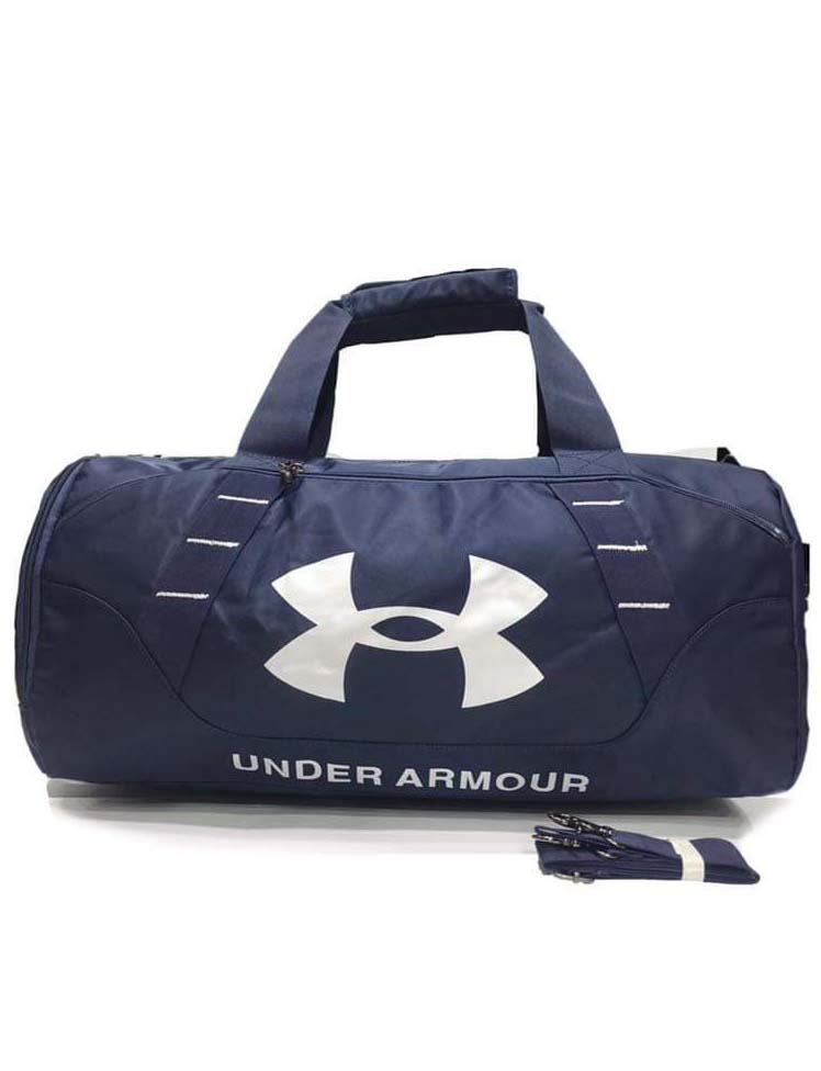 شنطة هاندباج under armour للرحلات بنسيج ناعم مقاوم للماء ومكان خاص للحذاء